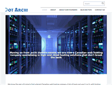 Tablet Screenshot of dot-archi.com